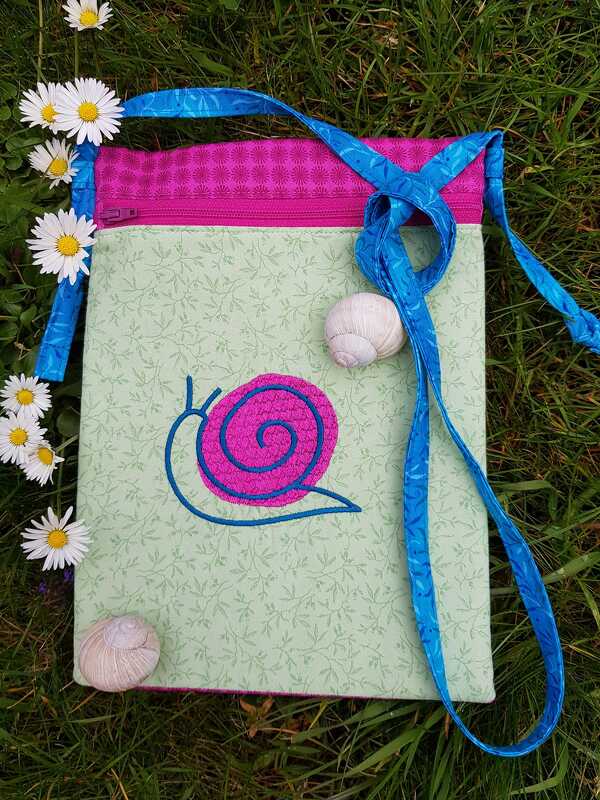 Stickdatei - Schnecke Gundula - Herzen - 3 Größen - Tiere - Bild 4