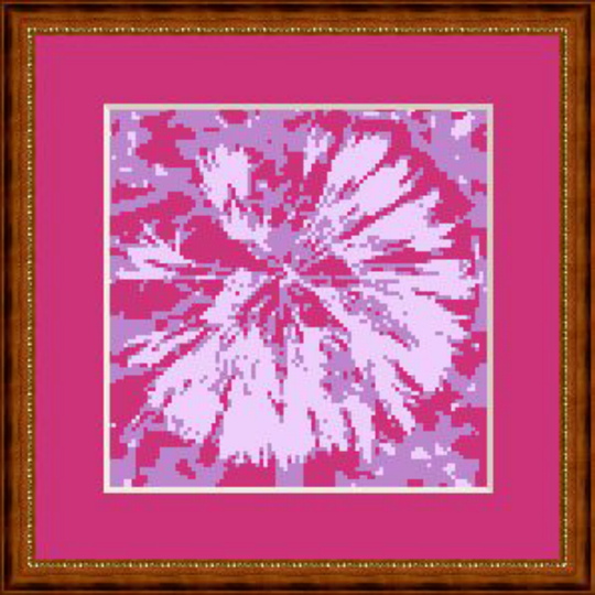 Dandelion embroidery template cross stitch