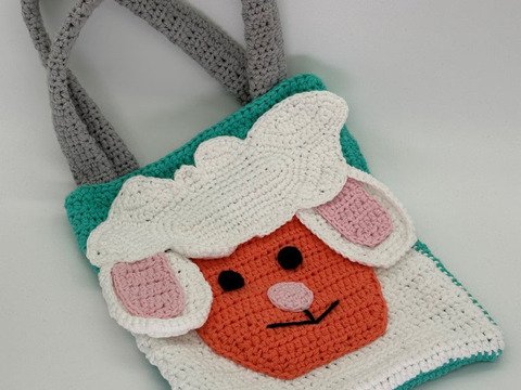 Kleine Tasche, SCHAF - Häkelanleitung