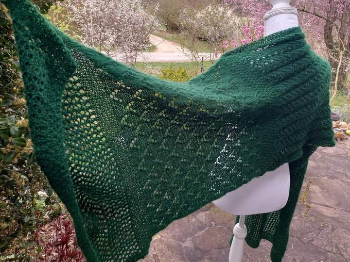 Strickanleitung Stola Rosi