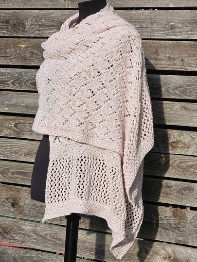 Strickanleitung Stola Rosi