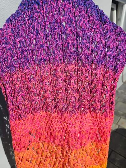 Strickanleitung Stola Rosi