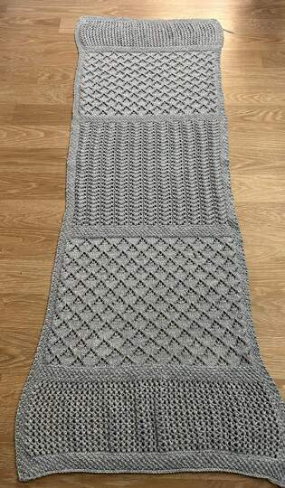 Strickanleitung Stola Rosi