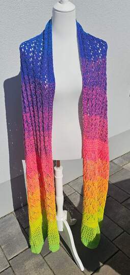 Strickanleitung Stola Rosi