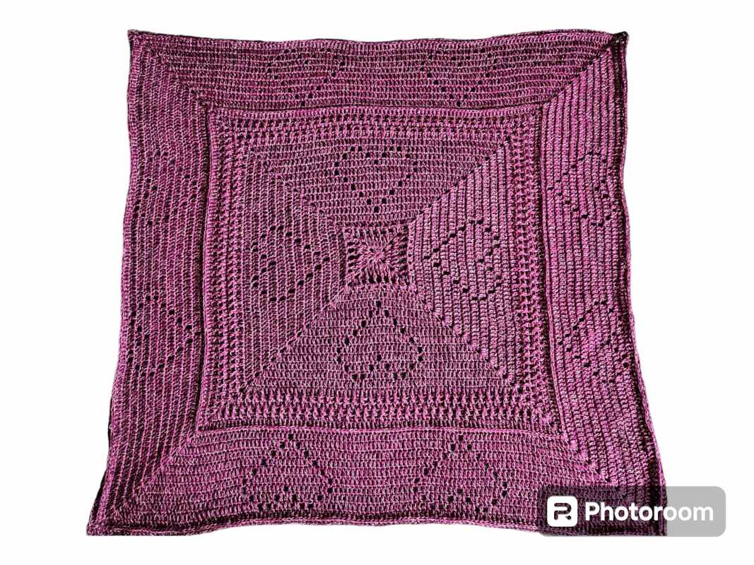 Deckchen    „Hearts Square I“