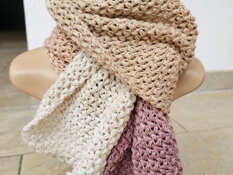 Schal "Knubbel" Häkelanleitung