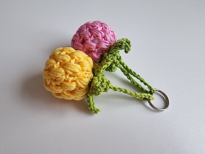 "süße Beerenkreation" Schlüsselanhänger häkeln PDF-Anleitung