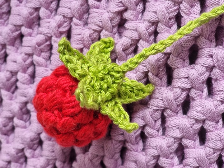 "süße Beerenkreation" Schlüsselanhänger häkeln PDF-Anleitung