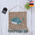 crochet pattern PDF whale wall hanging decor crochet children's room