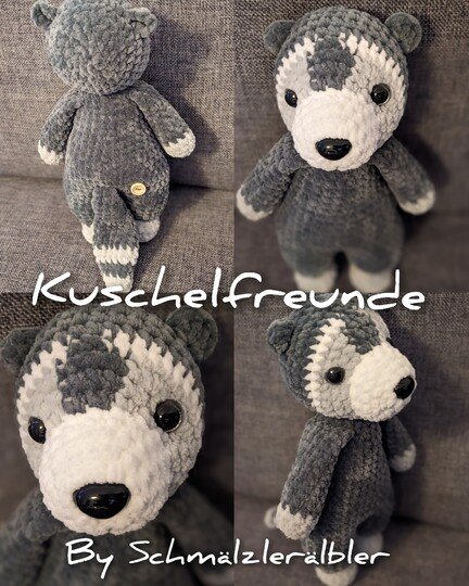 Anleitung Waschbär "Lara"