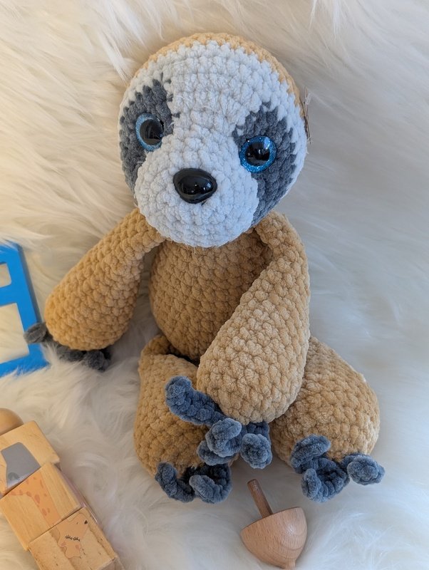 Anleitung Faultier "Frauke" - Bild 27