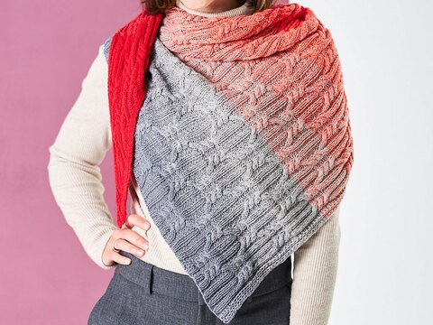 ASYMMETRISCHES TUCH ZOPF-WELTEN