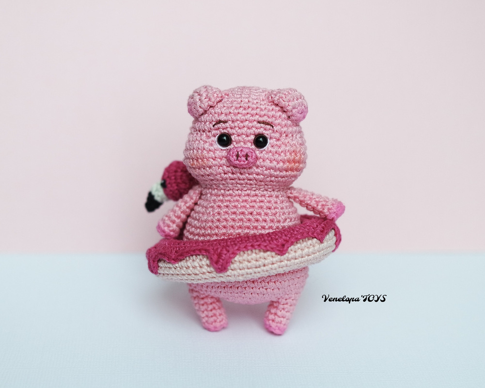 Pig Amigurumi Crochet Pattern, Crochet Piggy - Image 5