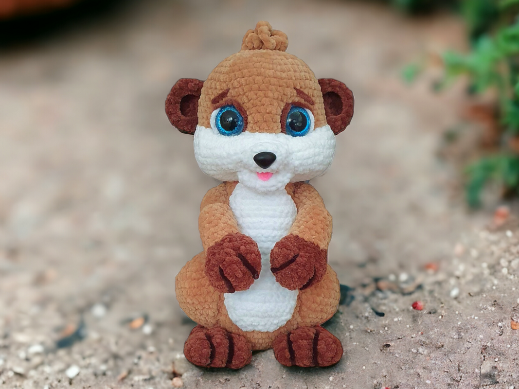Häkelanleitung Erdy Erdmännchen - Bild 7