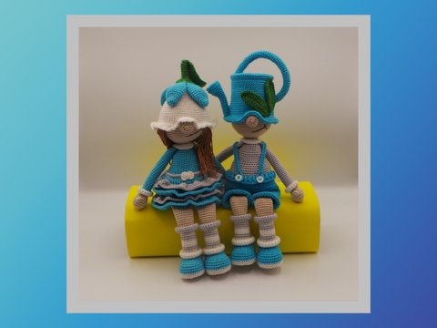 Häkelanleitung Mr und Mrs Gnom