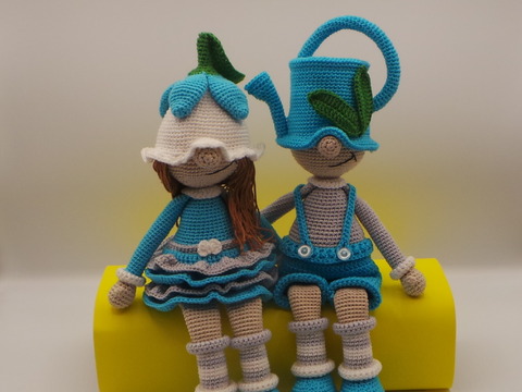 Häkelanleitung Mr und Mrs Gnom