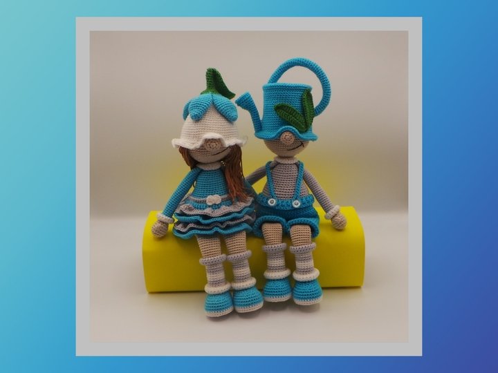 Häkelanleitung Mr und Mrs Gnom