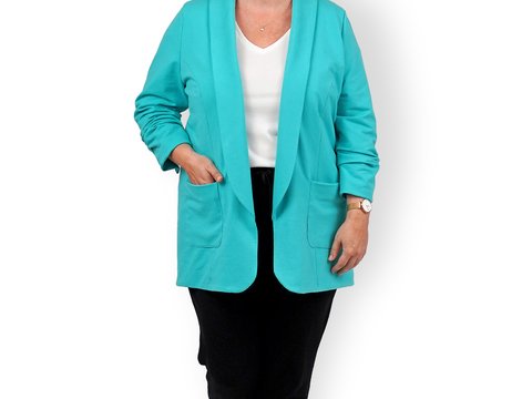 eBook Blazer mit Schalkragen Damen