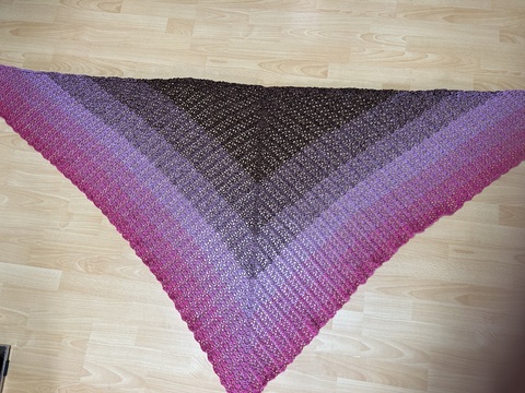 Häkelanleitung Dreieckstuch Beate