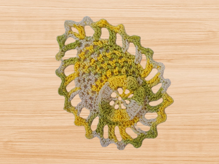 Crochet pineapple motif Pattern
