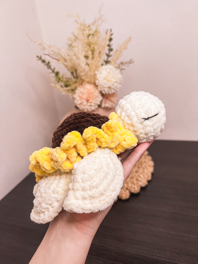 PDF Deutsch Häkel Anleitung Schildkröte Sunny - Amigurumi