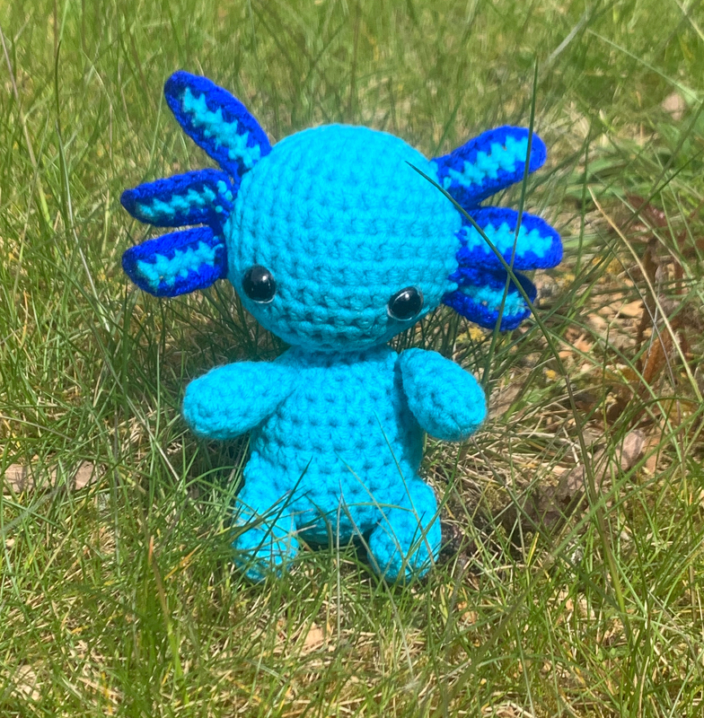 Häkelanleitung Axolotl Amigurumi