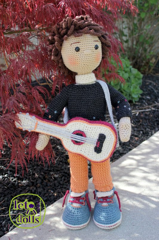 Ivan, Large Crochet Doll Pattern, Amigurumi, 21"/ 53 cm Tall - Image 3