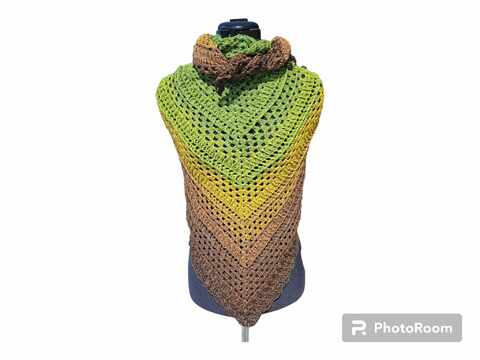 Dreiecktuch    „Easy – the other halfgranny“