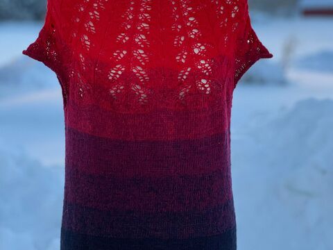 Luftiges Sommershirt "Wunderschöner Blätterwald", Größe XS-XXXXXXL+