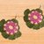 Crochet Flower Earrings Pattern