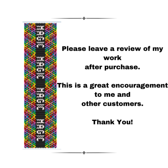 Magic Peyote Stitch Bracelet