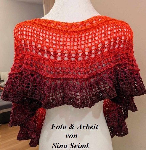 Sommerponcho    „Sonnenwende 3.0“ - Bild 8