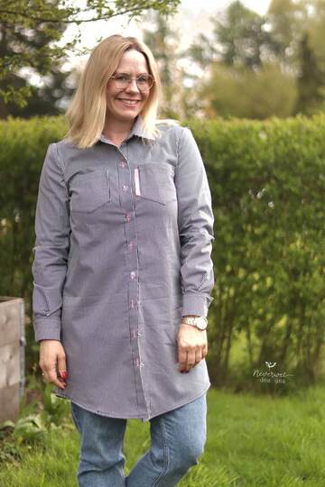 Schnittmuster Bluse, Tunika, Kleid - Kleidchen wechsel dich Gr. 32 - 62