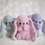 Crochet small plush bunny pattern