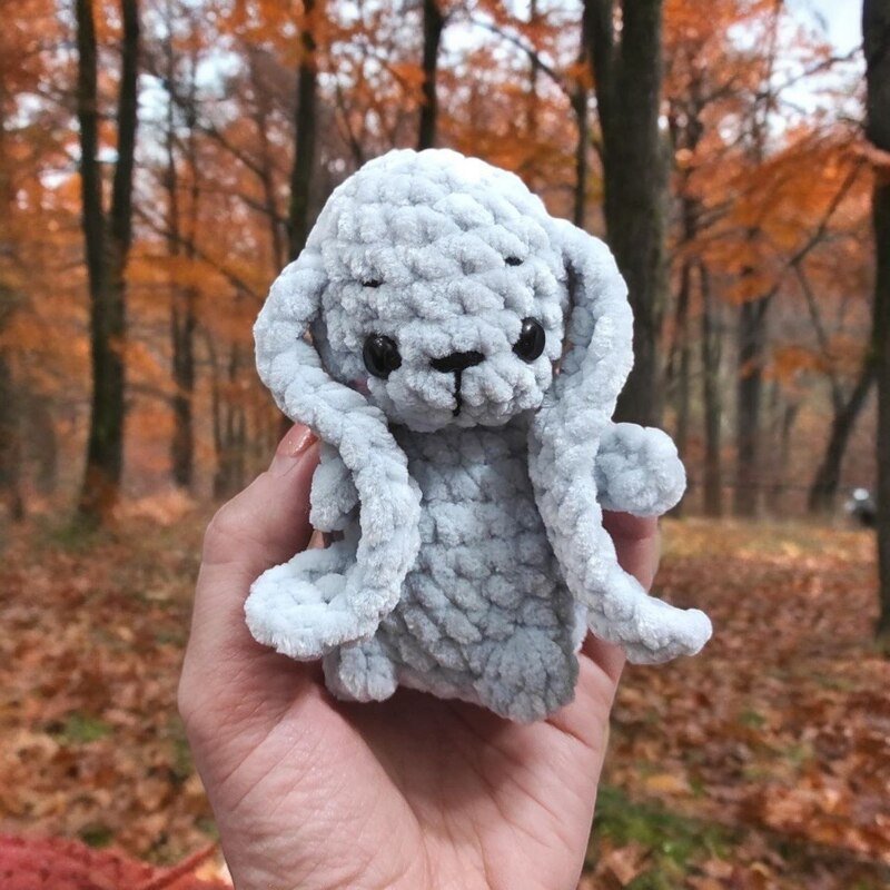 Crochet small plush bunny pattern - Image 3