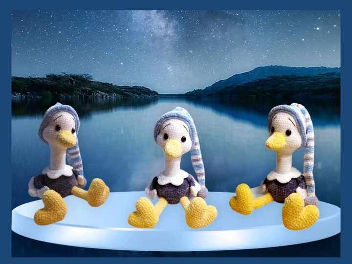 Häkelanleitung / Amigurumi / Hubertus Strauß