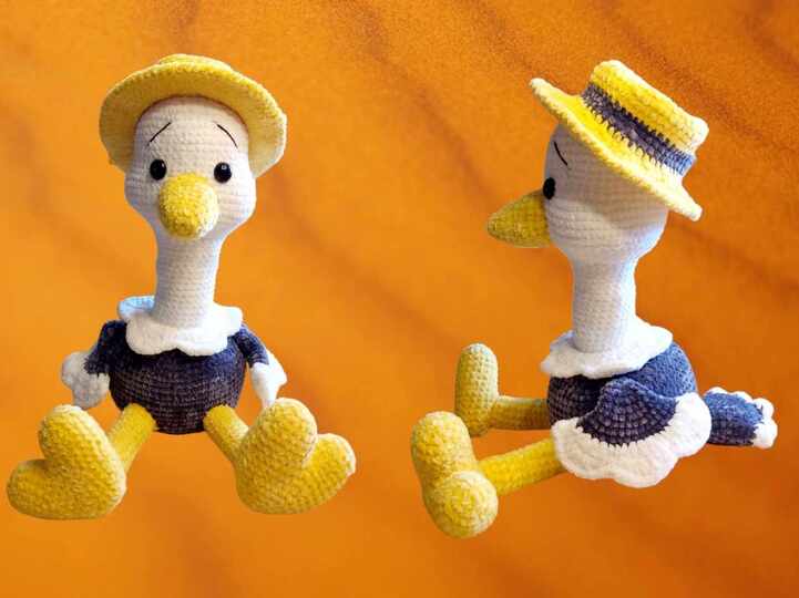 Häkelanleitung / Amigurumi / Hubertus Strauß