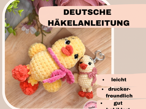 Küken Piepsi Häkelanleitung Deutsch PDF