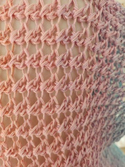 1-Bobbel-Rectangle-Häkeloberteil "Beachfun"