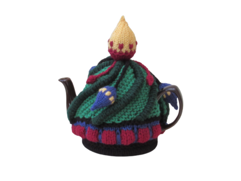 Persian Christmas Bauble Tea Cosy & Chocolate Orange Cover Knitting Pattern