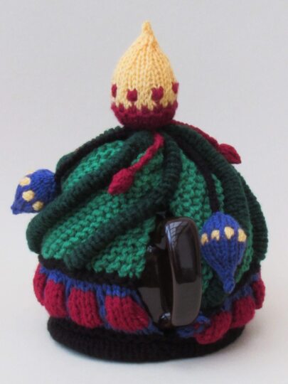 Persian Christmas Bauble Tea Cosy & Chocolate Orange Cover Knitting Pattern