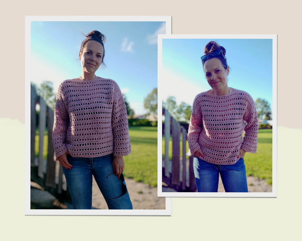 Häkelanleitung Sweater/ Pullover Stella Maris - Bild 5