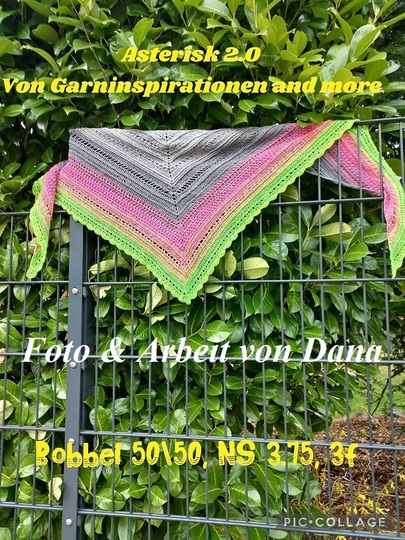 Dreiecktuch    „Asterisk 2.0“