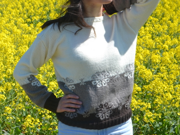 Damen Pullover * Strickanleitung * Gr. S - XXL *