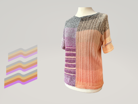 Strickanleitung für das Raglanshirt Consett