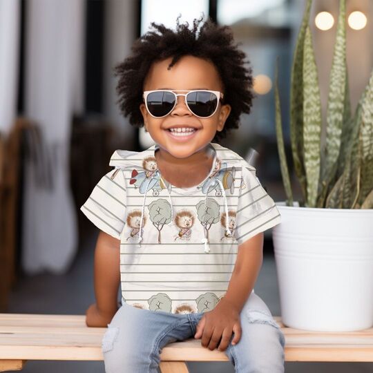 Pattern children's shirt Fabio+Ivy size 80-140 | incl. beamer file