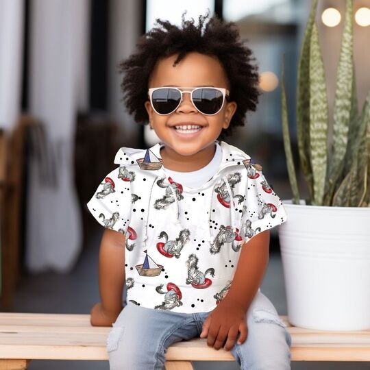 Pattern children's shirt Fabio+Ivy size 80-140 | incl. beamer file