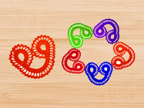 A Crochet Heart Pattern