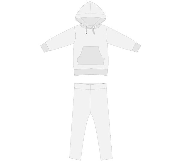 Arwen & Enna Schnittmuster Set – Tunika Hoodie & Leggings nähen