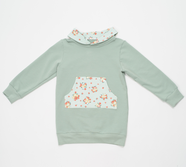 sewing pattern outfit set ARWEN & ENNA tunic and leggings photo tutorial 1y